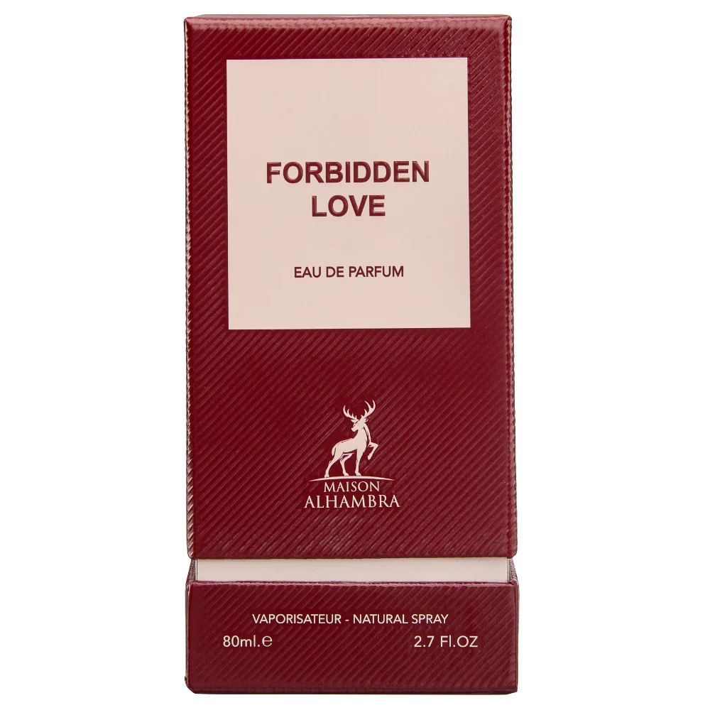 Maison Alhambra Forbidden Love Eau De Parfum 80ml - Image 3
