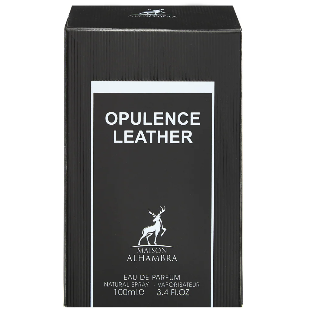 Maison Alhambra Opulence Leather Eau De Parfum 100ml - Image 3