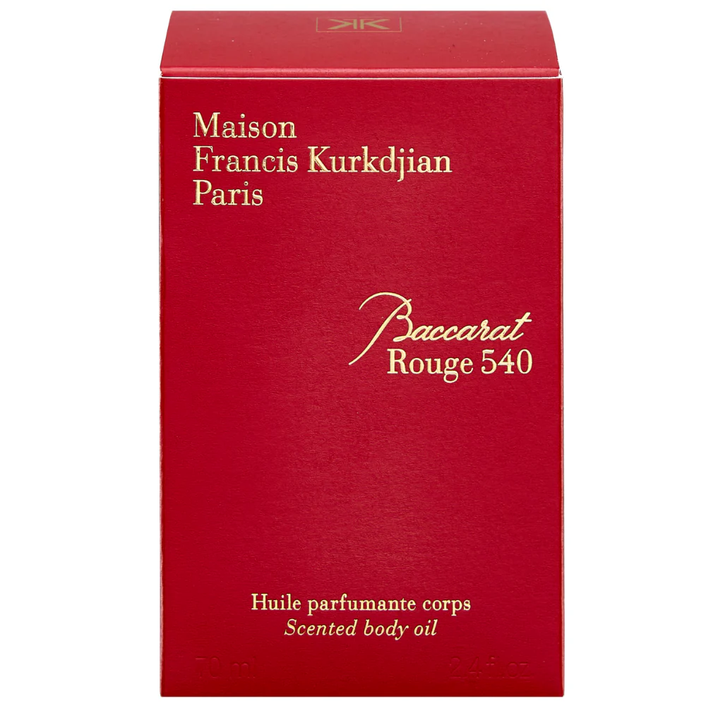 Maison Francis Kurkdjian Baccarat Rouge 540 Scented Body Oil 70ml - Image 3