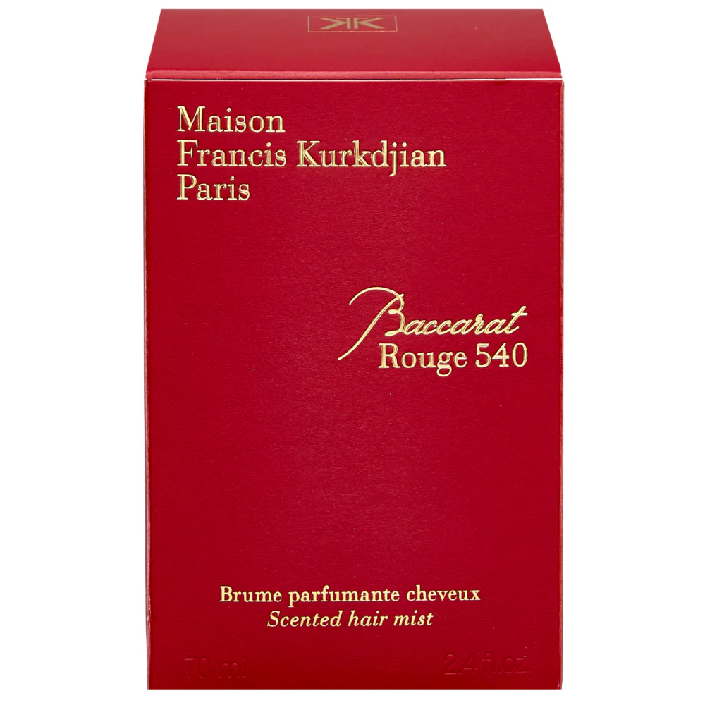 Maison Francis Kurkdjian Baccarat Rouge 540 Scented Hair Mist 70ml - Image 3