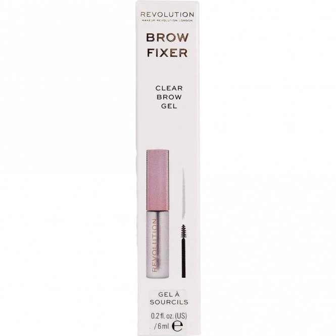 Makeup Revolution Brow Fixer Clear Brow Gel 6ml - Image 3