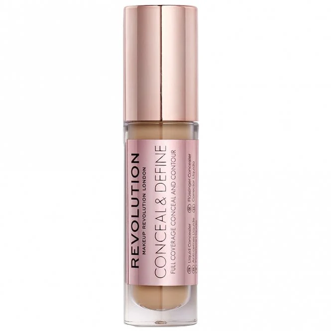 Makeup Revolution Conceal & Define Concealer 4ml - Image 11