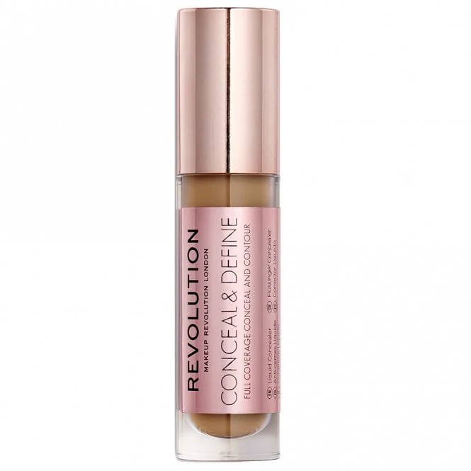 Makeup Revolution Conceal & Define Concealer 4ml - Image 15