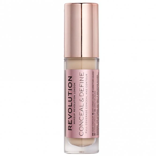 Makeup Revolution Conceal & Define Concealer 4ml - Image 21