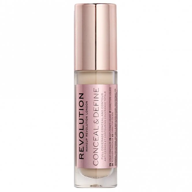 Makeup Revolution Conceal & Define Concealer 4ml - Image 22