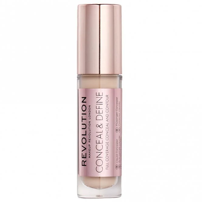 Makeup Revolution Conceal & Define Concealer 4ml - Image 25