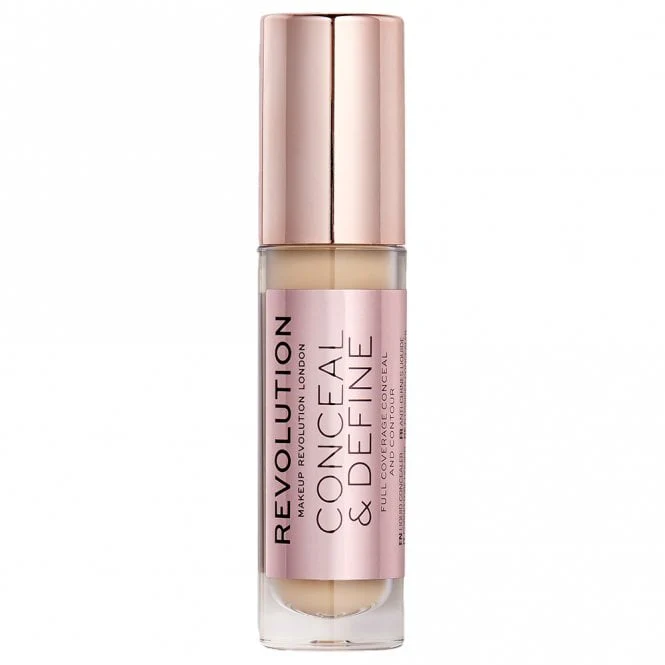 Makeup Revolution Conceal & Define Concealer 4ml - Image 27