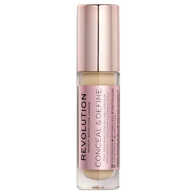 Makeup Revolution Conceal & Define Concealer 4ml - Image 28