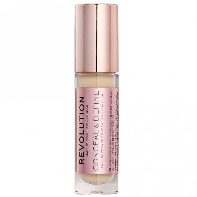 Makeup Revolution Conceal & Define Concealer 4ml - Image 29