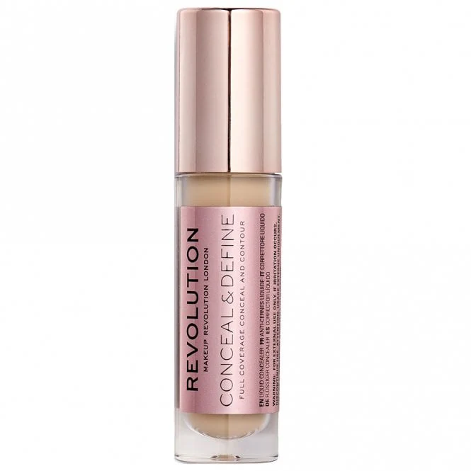 Makeup Revolution Conceal & Define Concealer 4ml - Image 30