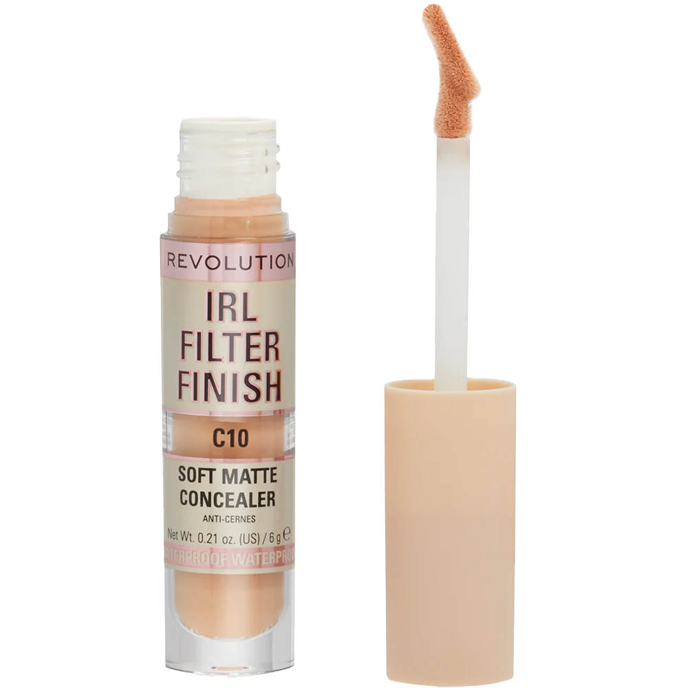 Makeup Revolution IRL Filter Finish Soft Matte Concealer 6g - Image 10