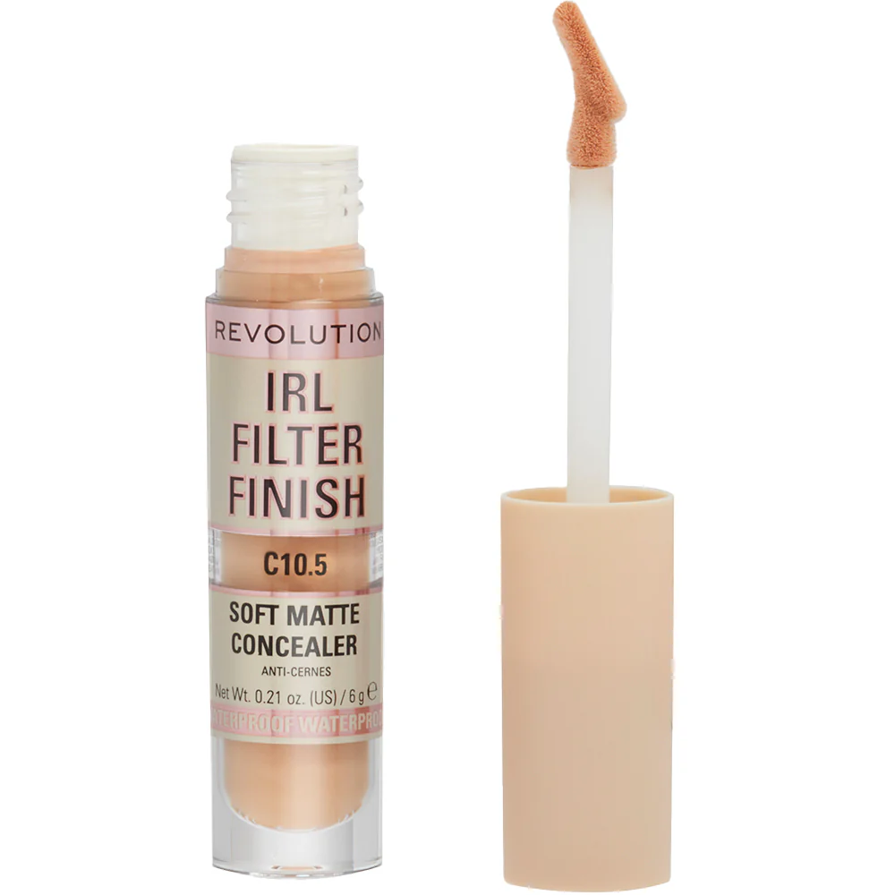 Makeup Revolution IRL Filter Finish Soft Matte Concealer 6g - Image 11