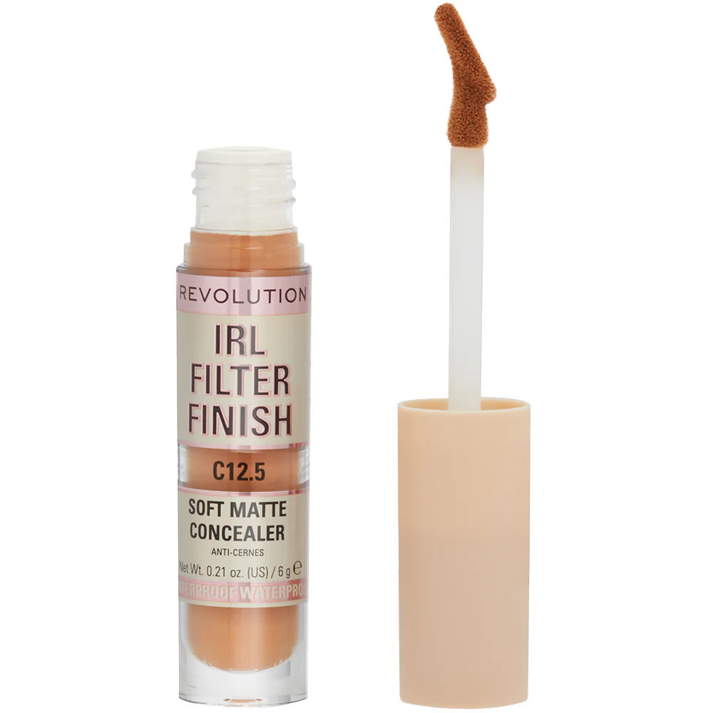 Makeup Revolution IRL Filter Finish Soft Matte Concealer 6g - Image 14