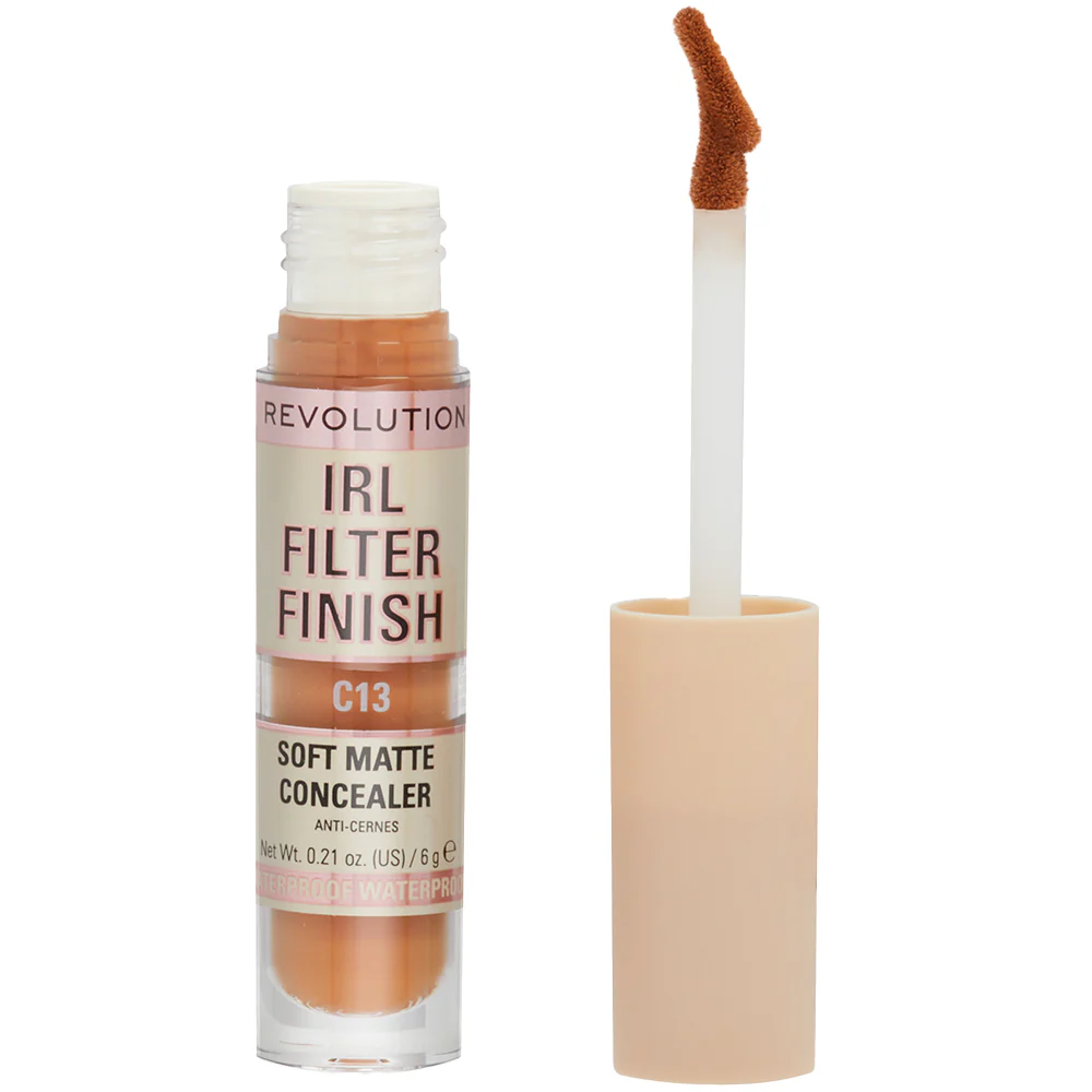 Makeup Revolution IRL Filter Finish Soft Matte Concealer 6g - Image 15