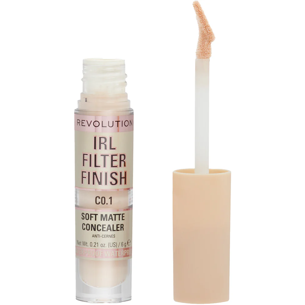 Makeup Revolution IRL Filter Finish Soft Matte Concealer 6g - Image 2