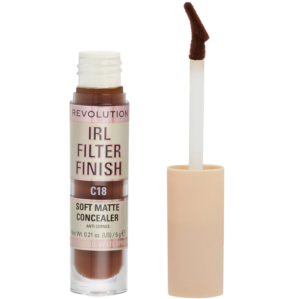 Makeup Revolution IRL Filter Finish Soft Matte Concealer 6g - Image 22