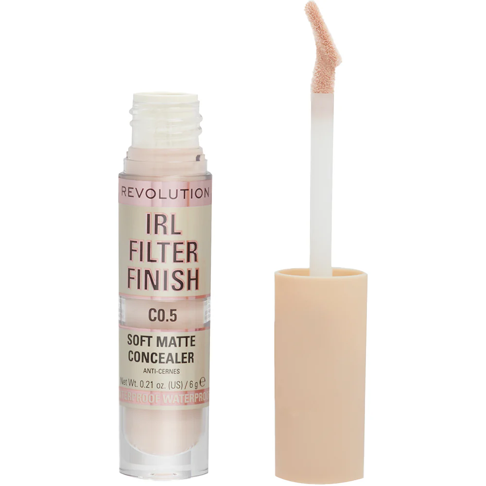 Makeup Revolution IRL Filter Finish Soft Matte Concealer 6g - Image 3