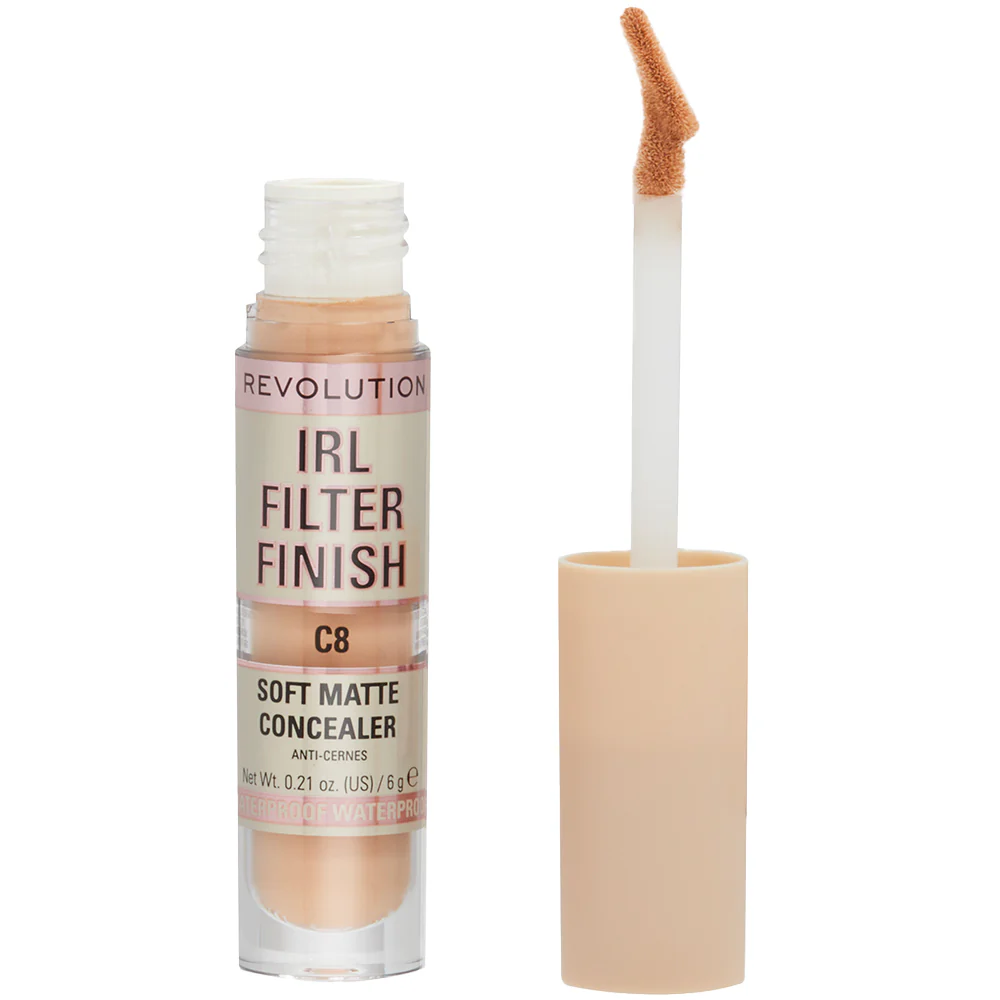 Makeup Revolution IRL Filter Finish Soft Matte Concealer 6g - Image 5