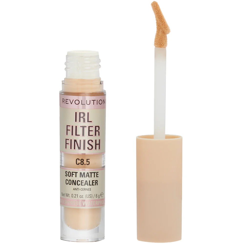 Makeup Revolution IRL Filter Finish Soft Matte Concealer 6g - Image 7