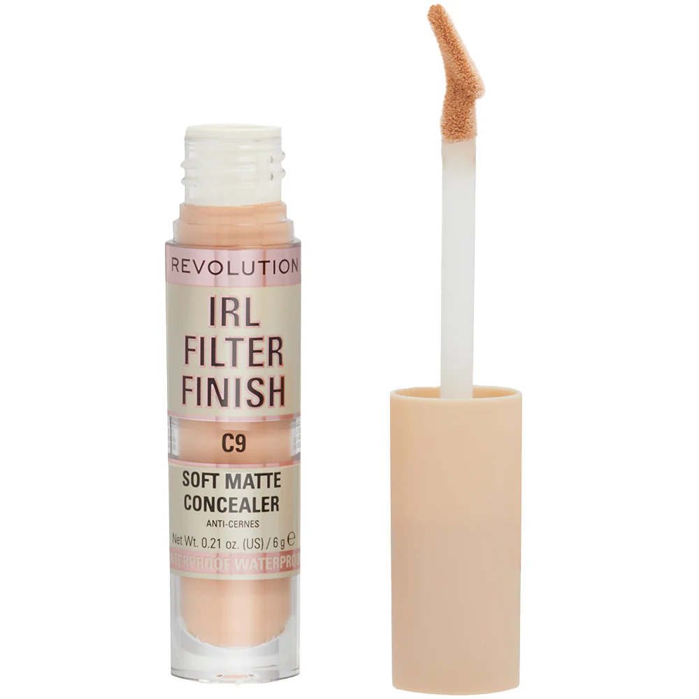 Makeup Revolution IRL Filter Finish Soft Matte Concealer 6g - Image 8