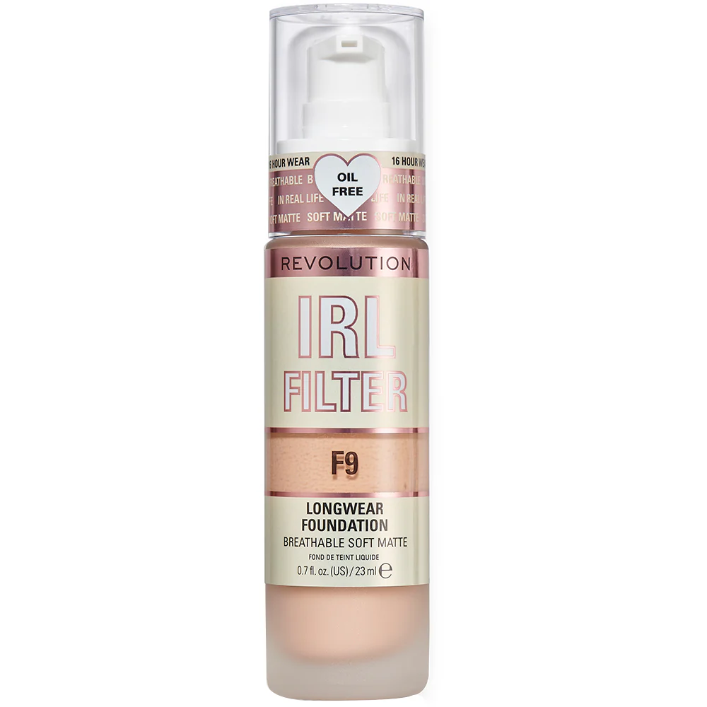 Makeup Revolution IRL Filter Longwear Foundation 23ml - Image 10
