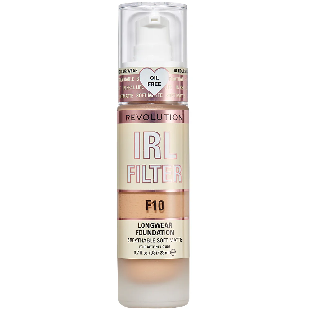 Makeup Revolution IRL Filter Longwear Foundation 23ml - Image 11