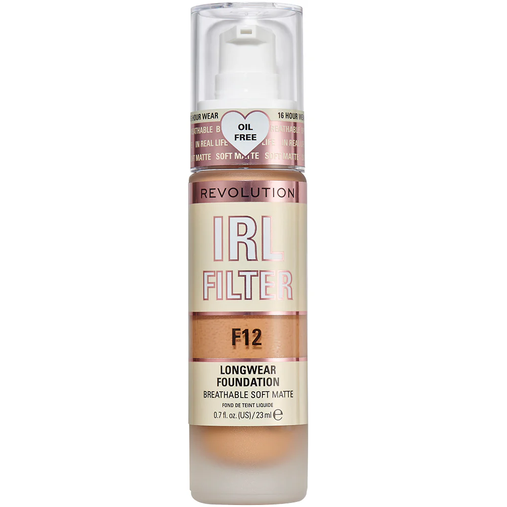 Makeup Revolution IRL Filter Longwear Foundation 23ml - Image 12