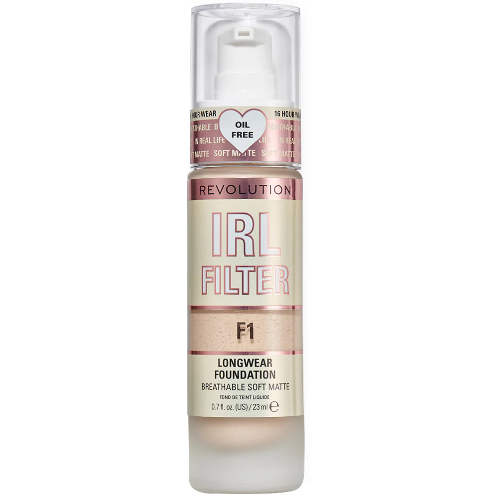 Makeup Revolution IRL Filter Longwear Foundation 23ml - Image 2