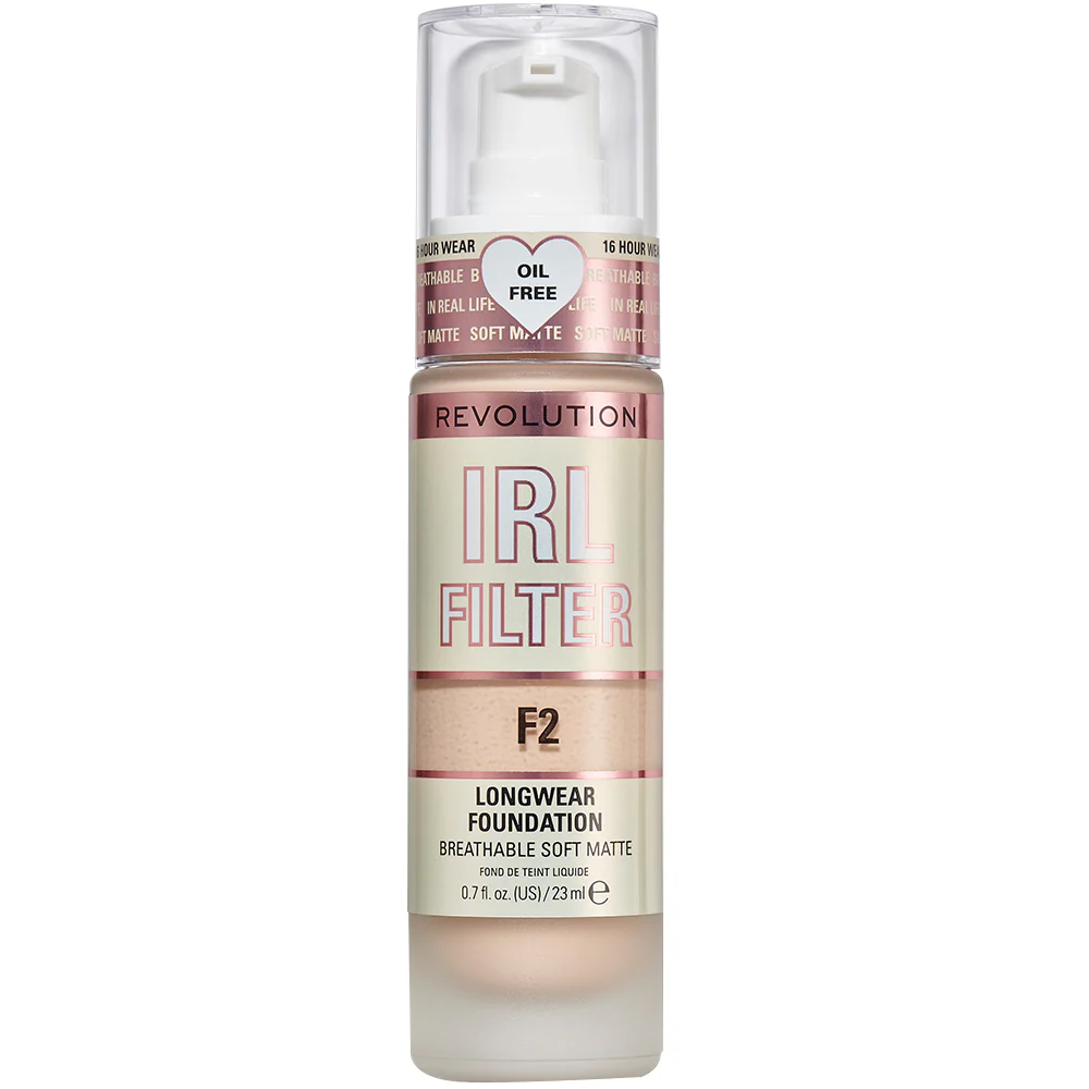 Makeup Revolution IRL Filter Longwear Foundation 23ml - Image 3