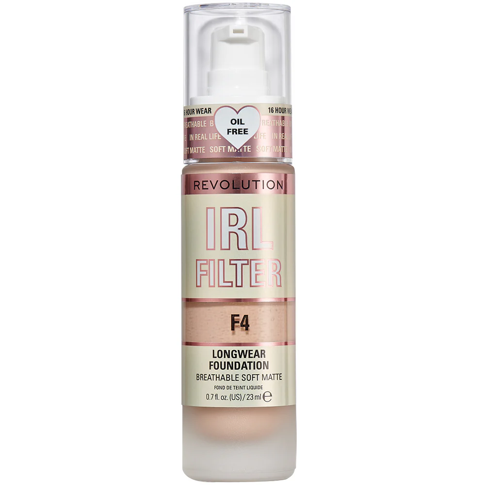 Makeup Revolution IRL Filter Longwear Foundation 23ml - Image 5