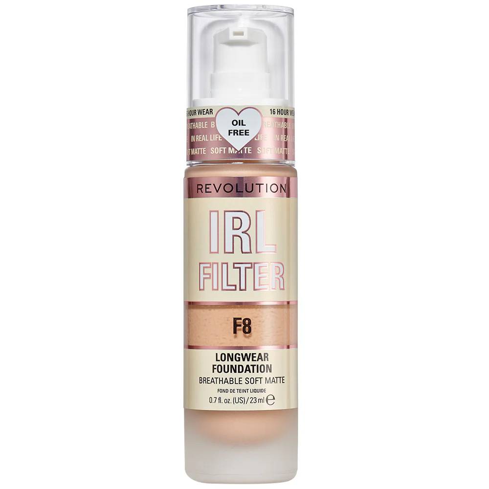 Makeup Revolution IRL Filter Longwear Foundation 23ml - Image 9