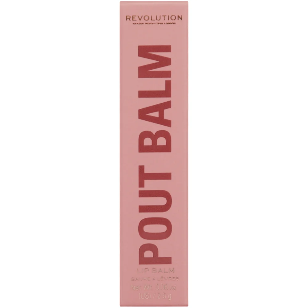 Makeup Revolution Pout Balm Plumping Lip Balm 2.5g - Image 3
