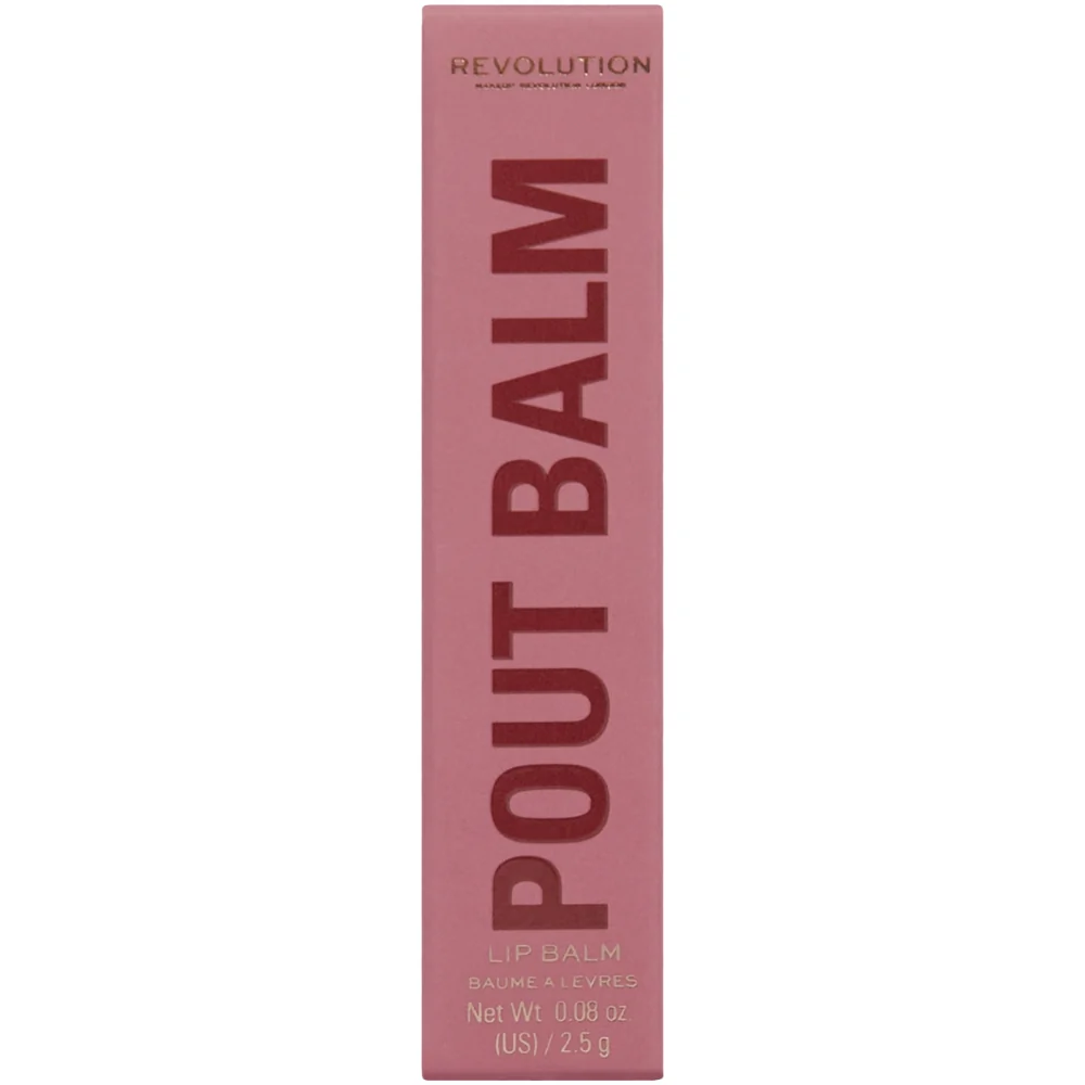 Makeup Revolution Pout Balm Plumping Lip Balm 2.5g - Image 5