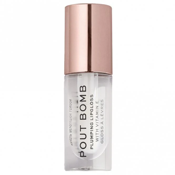Makeup Revolution Pout Bomb Plumping Lip Gloss 4.6ml - Image 3