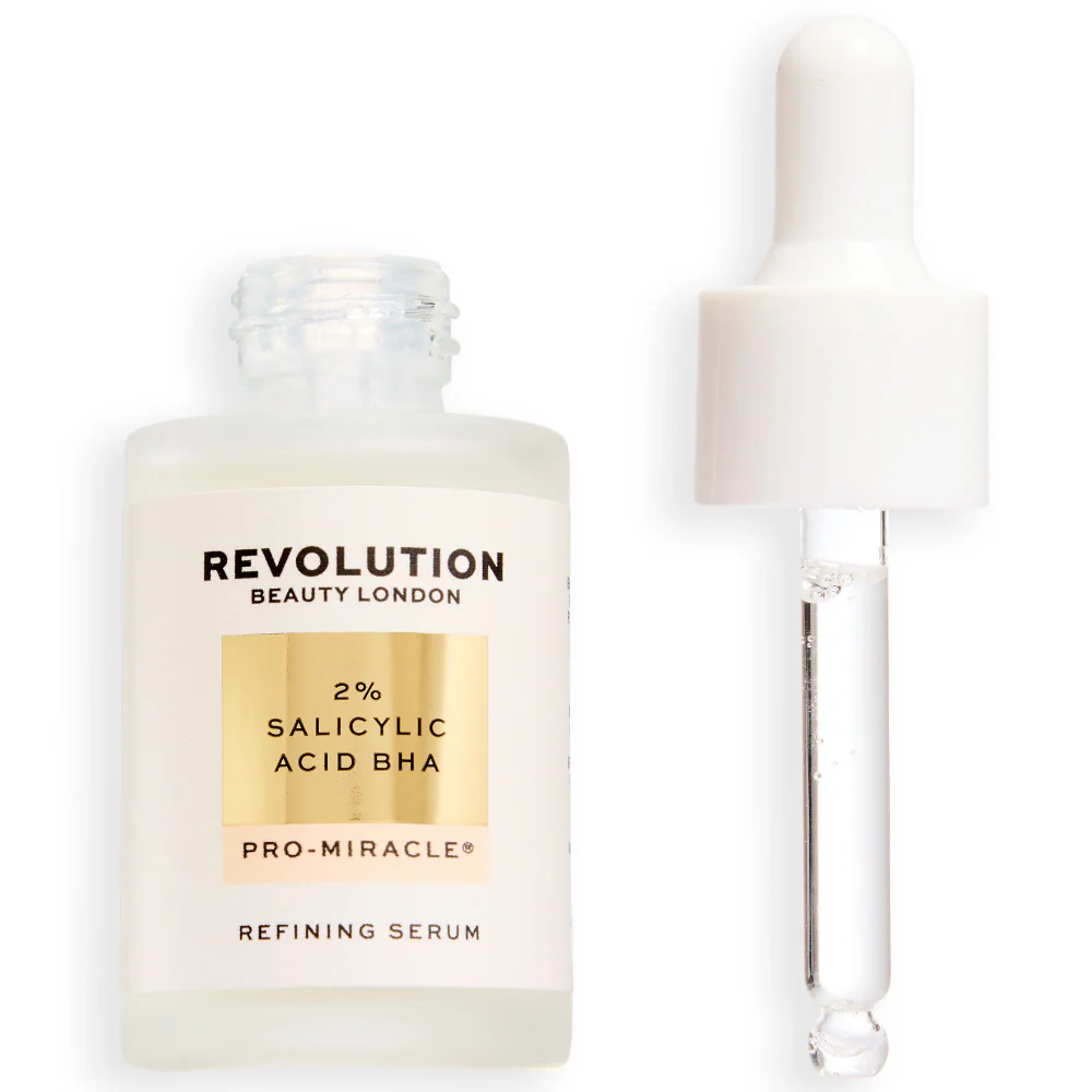 Makeup Revolution Pro Miracle 2% Salicylic Acid BHA Anti-Blemish Refining Serum 30ml - Image 2