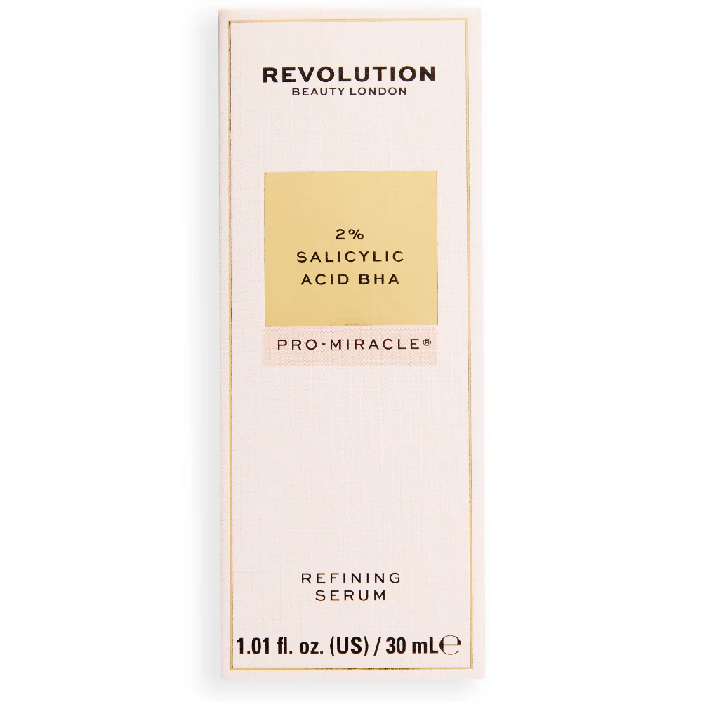 Makeup Revolution Pro Miracle 2% Salicylic Acid BHA Anti-Blemish Refining Serum 30ml - Image 3