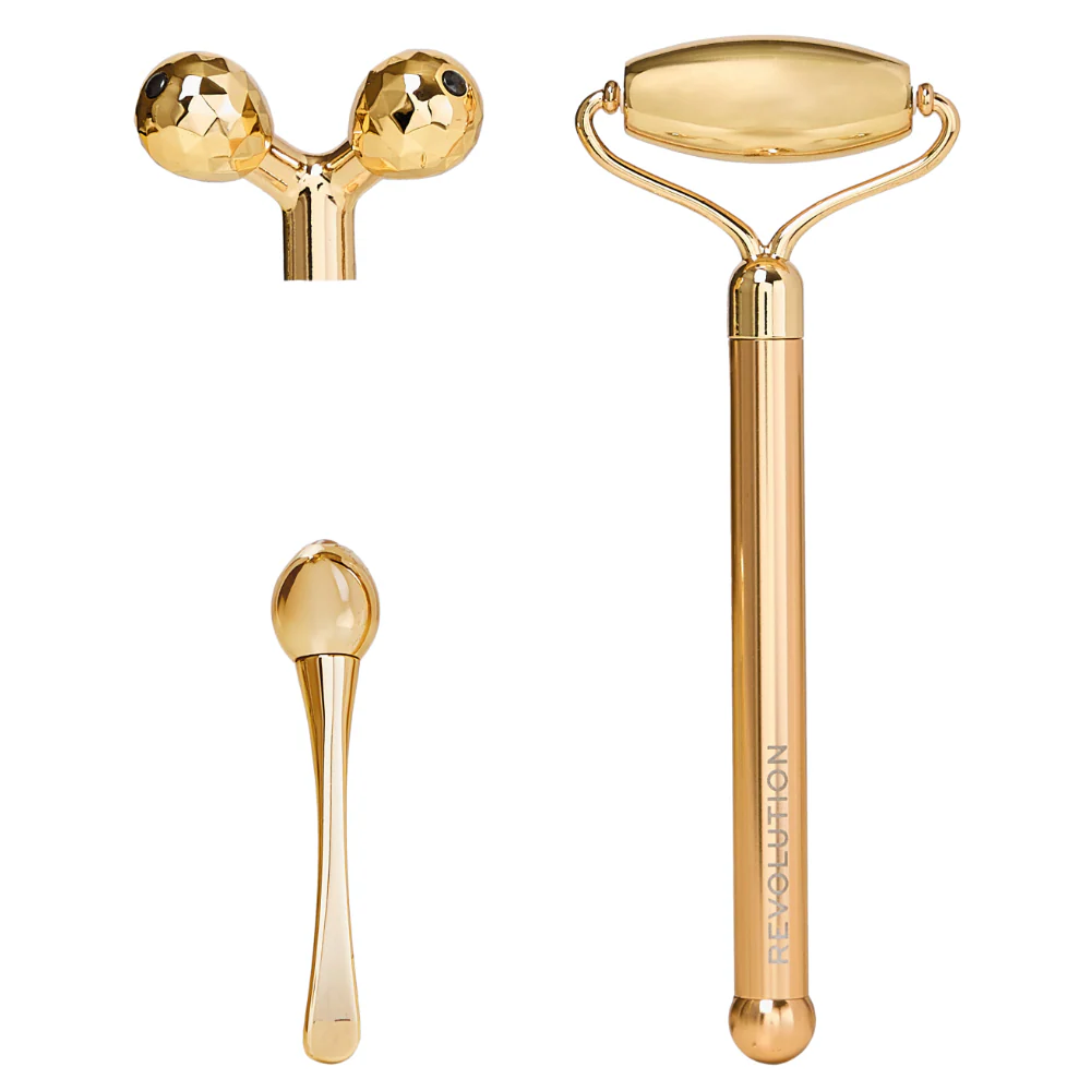 Makeup Revolution Pro Miracle Sculpting Facial Roller Set - Image 2