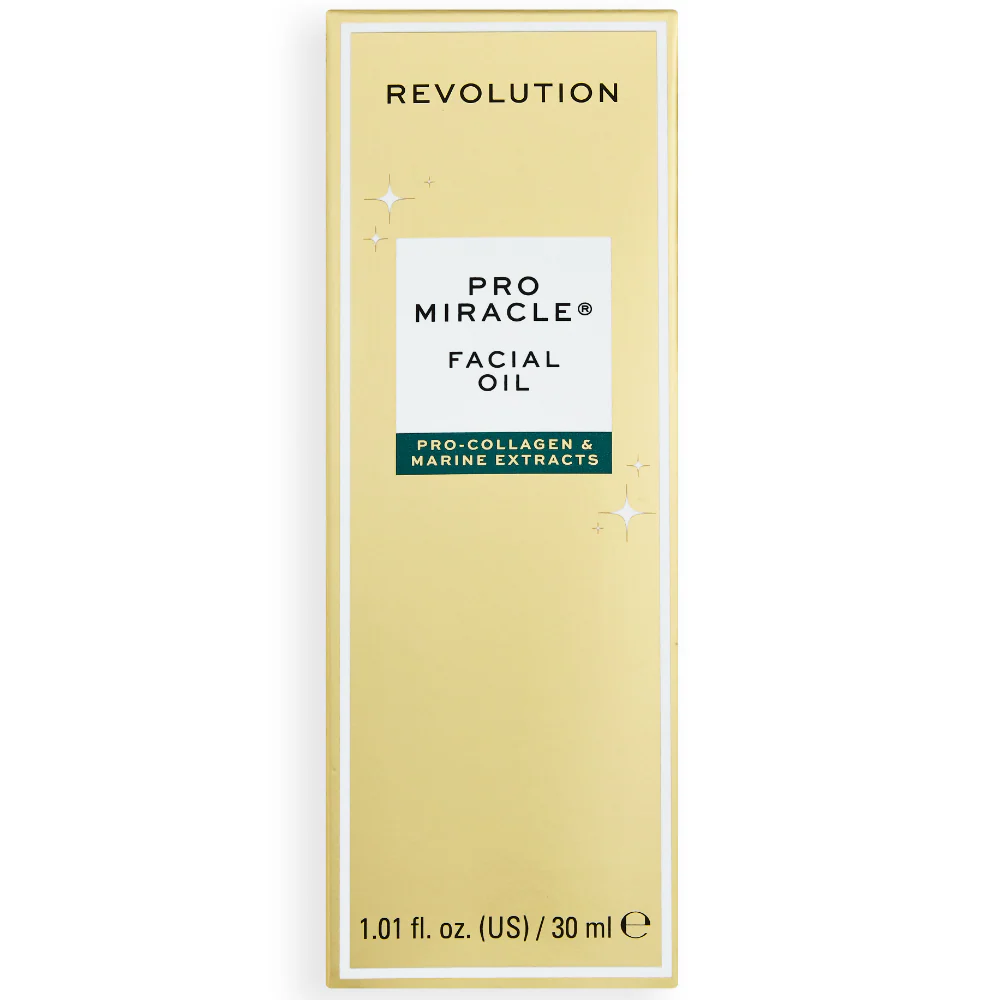 Makeup Revolution Pro Miracle Vegan Pro-Collagen Facial Oil 30ml - Image 3