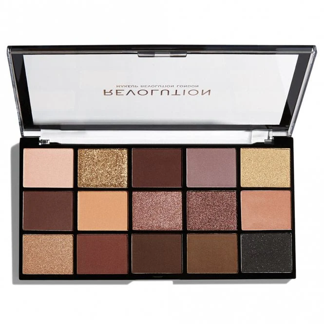 Makeup Revolution Re-Loaded 15 Colour Eyeshadow Palette Velvet Rose - Image 2