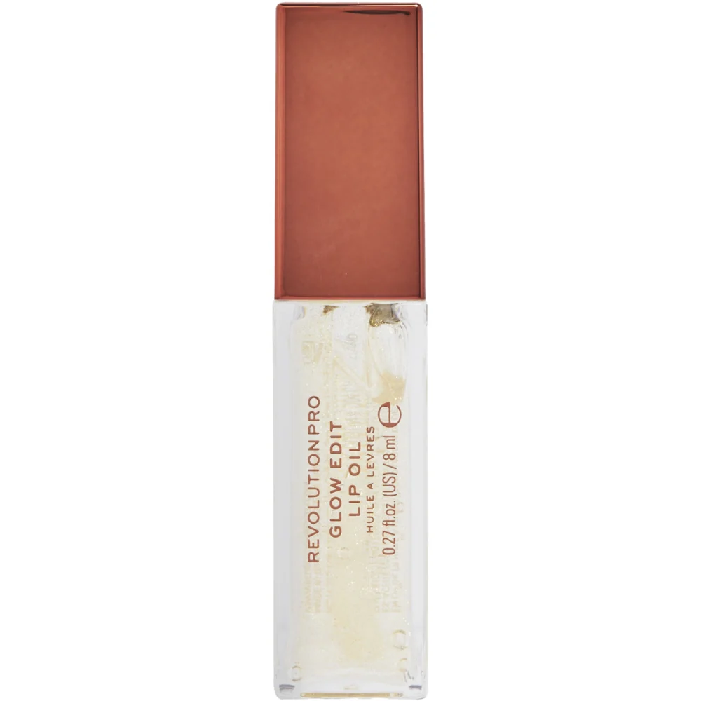 Makeup Revolution Revolution Pro Glow Edit Shimmer Lip Oil 8ml - Image 2