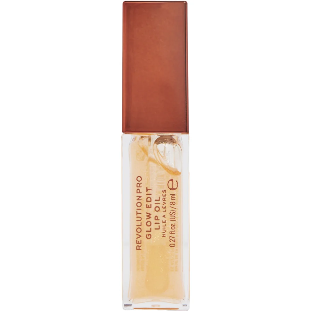 Makeup Revolution Revolution Pro Glow Edit Shimmer Lip Oil 8ml - Image 3