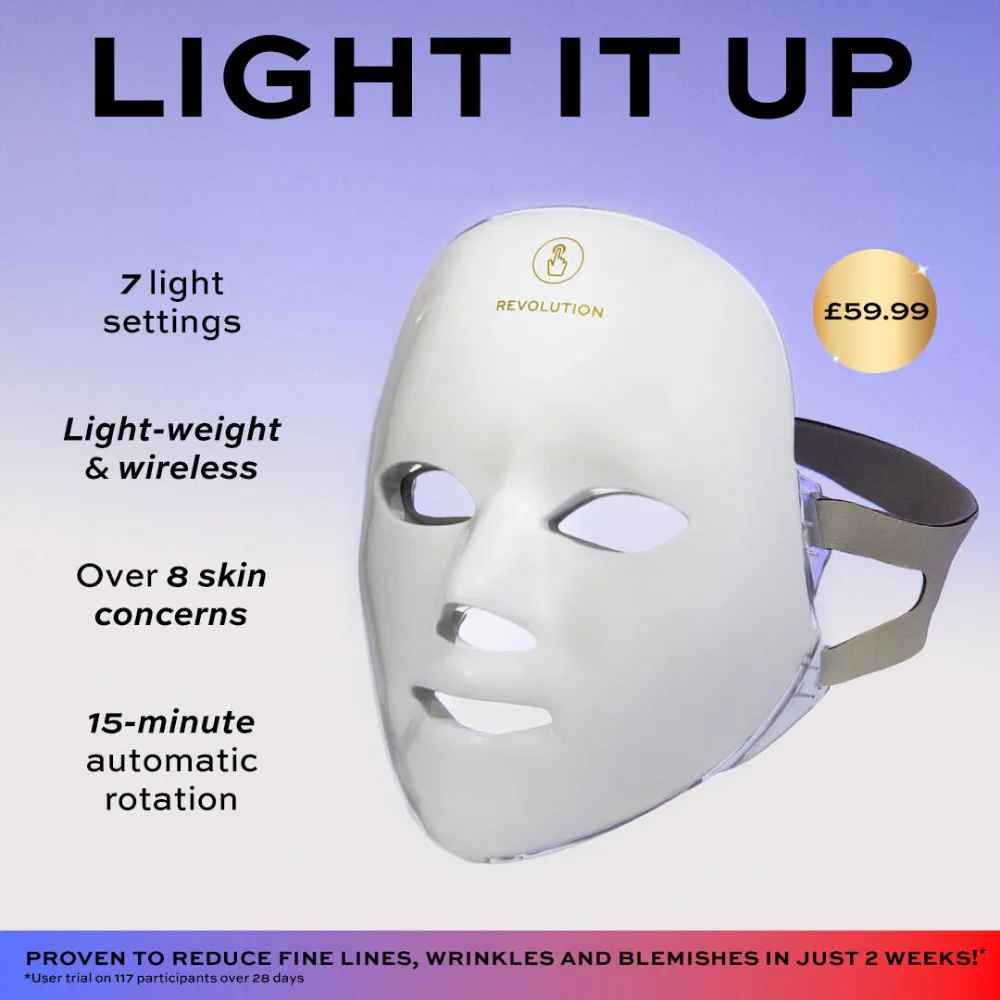 Makeup Revolution Revolution Pro Miracle LED Face Mask - Image 3