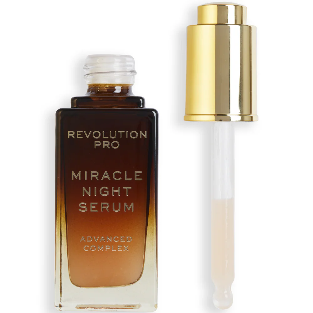 Makeup Revolution Revolution Pro Miracle Moisturising Advanced Complex Night Serum 30ml - Image 2