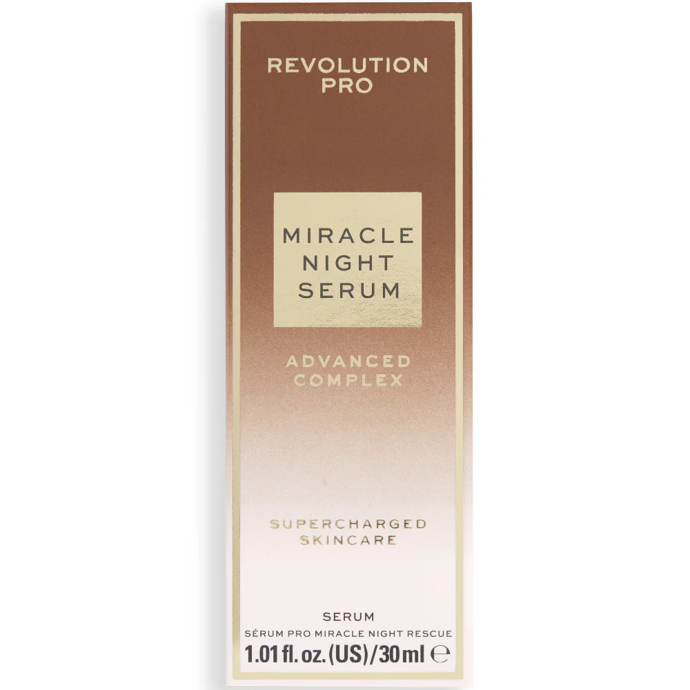 Makeup Revolution Revolution Pro Miracle Moisturising Advanced Complex Night Serum 30ml - Image 3