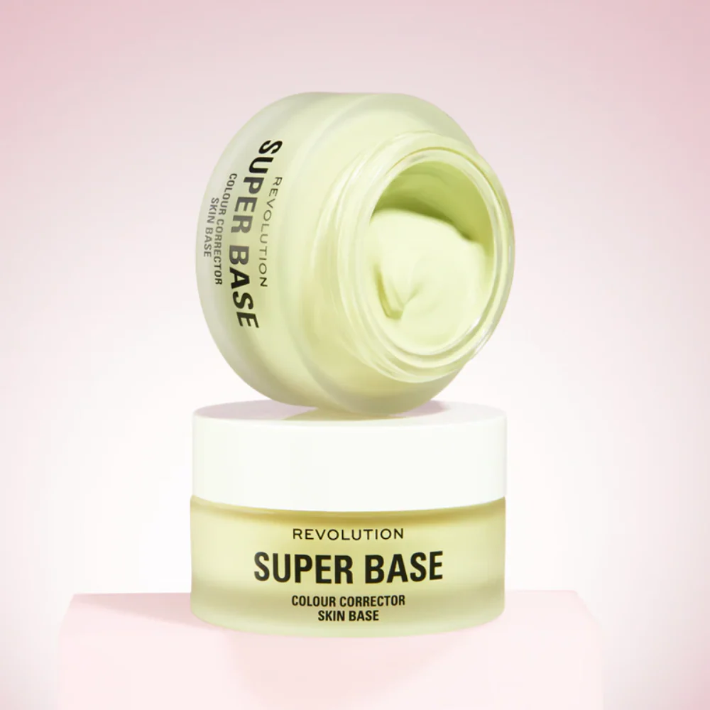 Makeup Revolution Super Base Colour Corrector Skin Base Green 25ml - Image 4