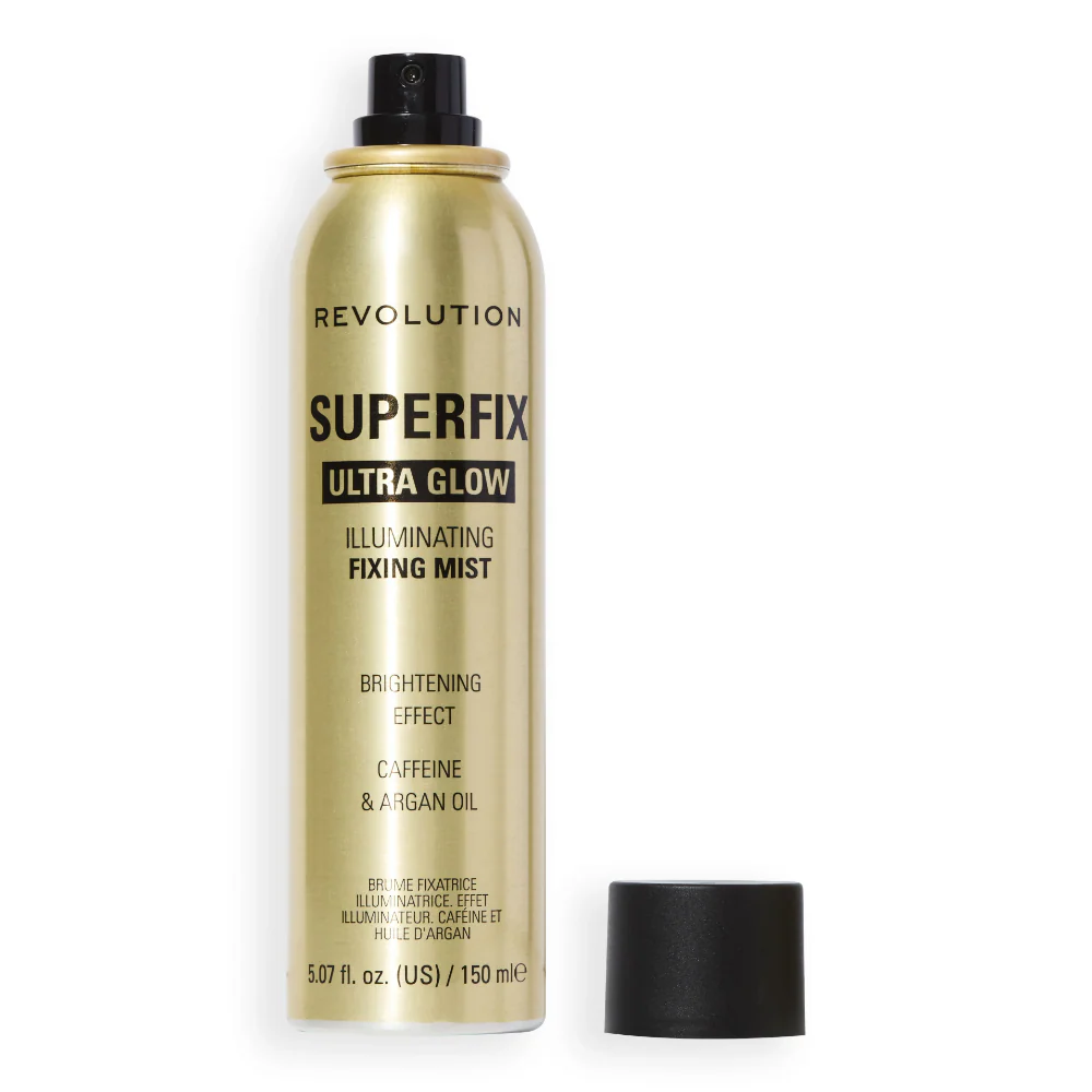 Makeup Revolution Superfix Ultra Glow Illuminating Fixing Mist 150ml - Image 2