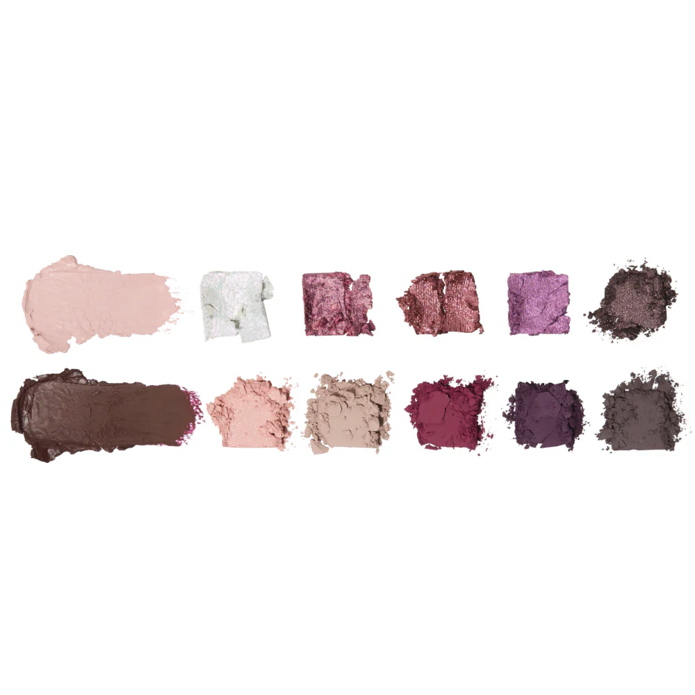 Makeup Revolution The Cherry Icon Berry 12 Colour Eyeshadow Palette - Image 3