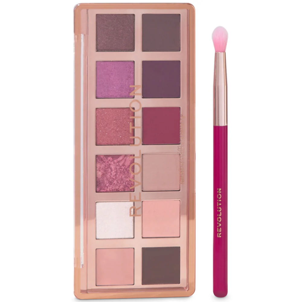 Makeup Revolution The Cherry Icon Eyeshadow Palette & Brush Gift Set - Image 3