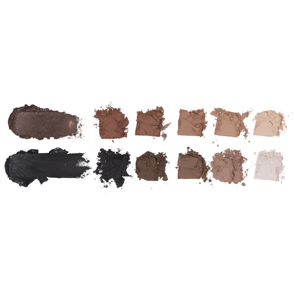 Makeup Revolution The Master Icon Matte Nudes 12 Colour Eyeshadow Palette - Image 3