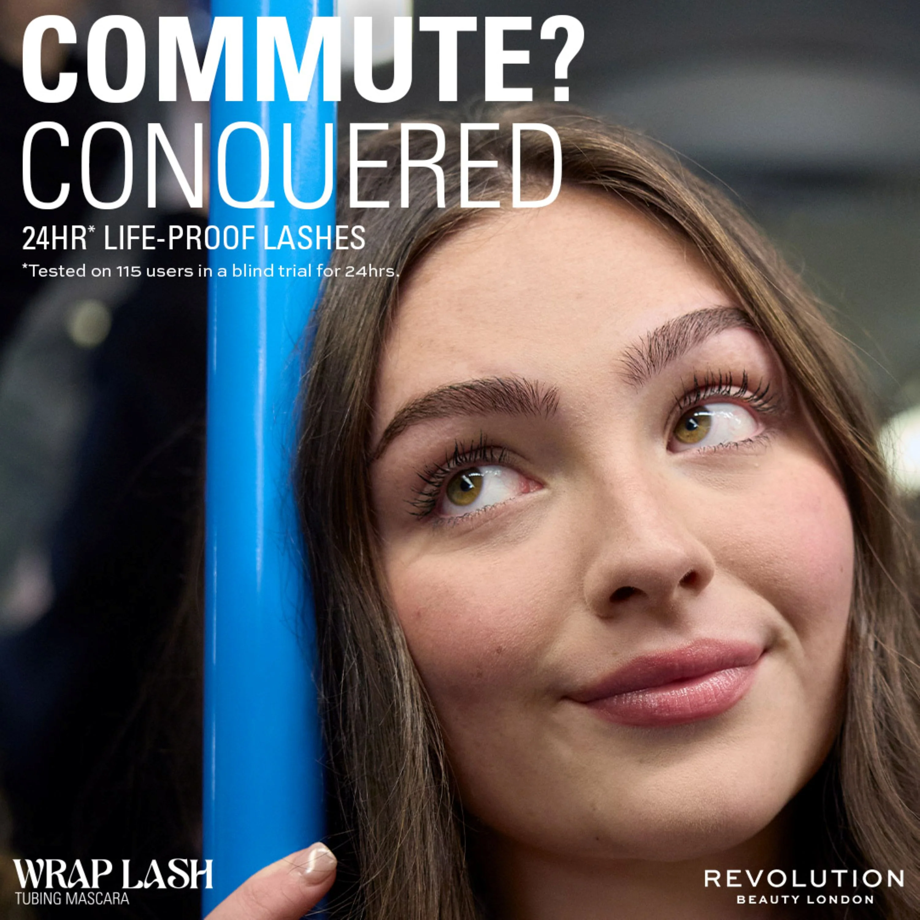 Makeup Revolution Wrap Lash Tubing Mascara Brown 9ml - Image 11
